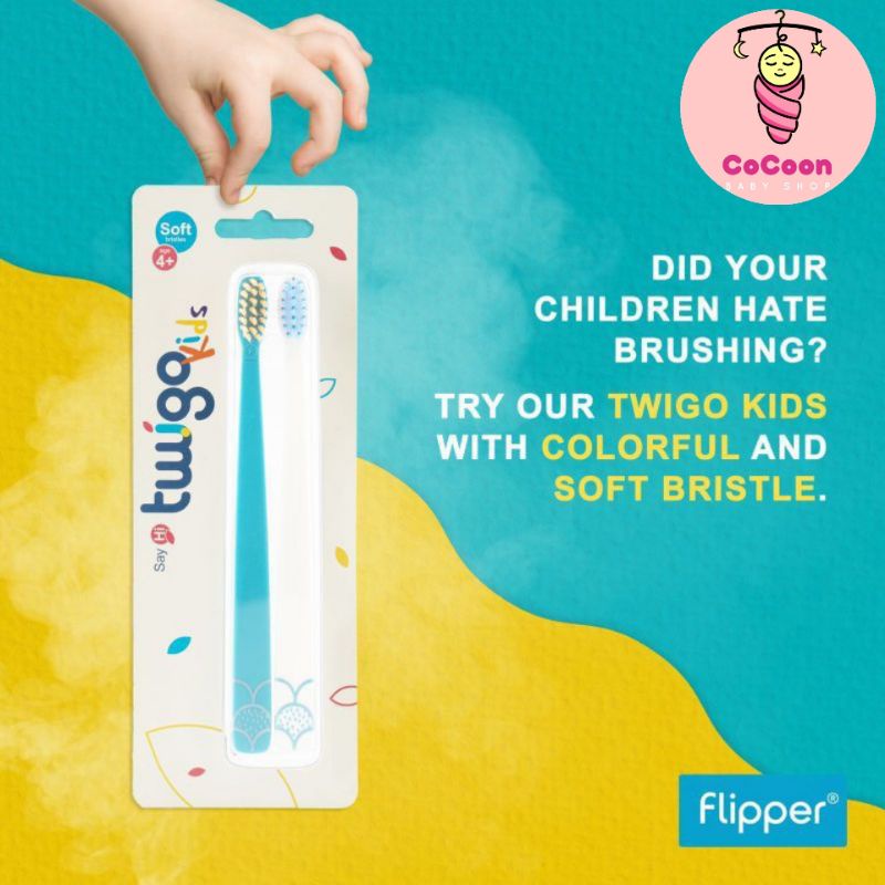 Twigo Kids Toothbrush Set / Sikat Gigi Anak Anak / Gosok Gigi