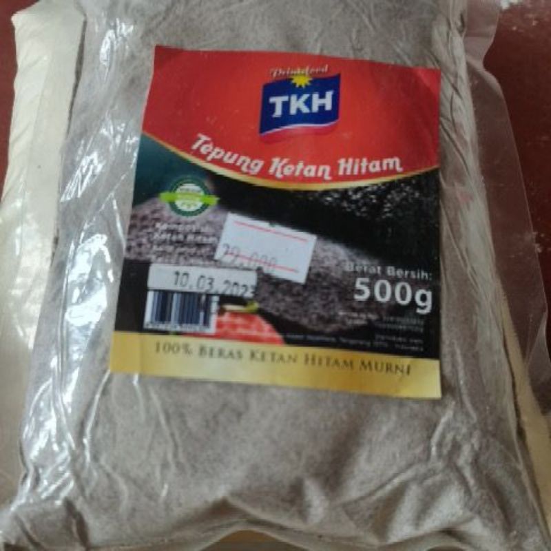 

tepung ketan hitam
