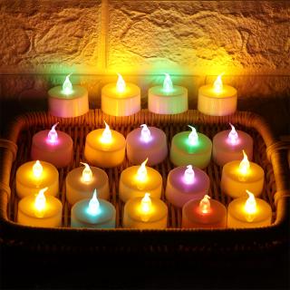 3pcs Lampu Lilin Led Elektronik Tanpa Asap | Shopee Indonesia