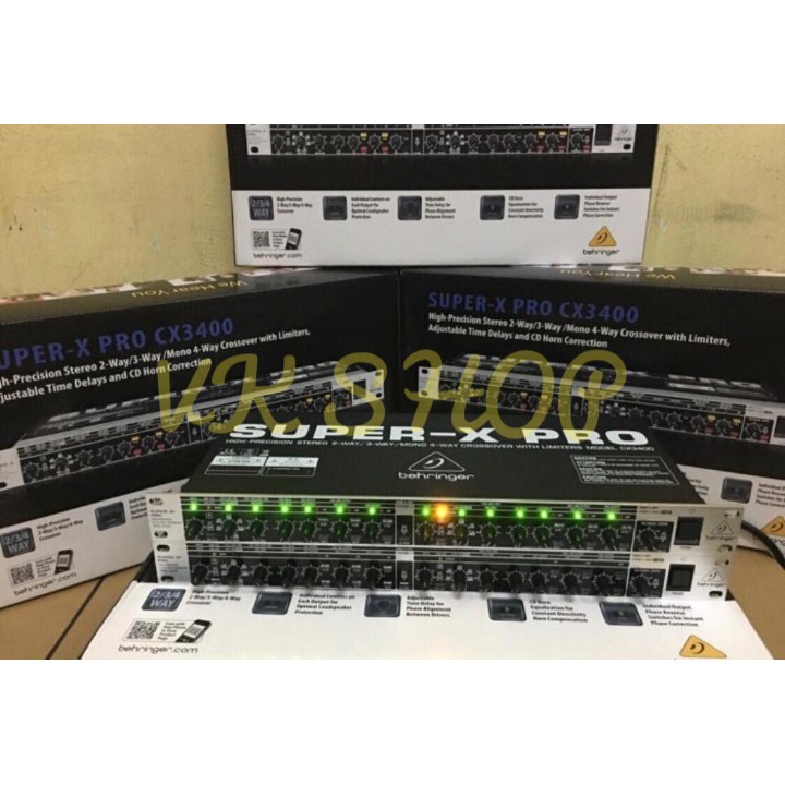 Crossover Behringer CX 3400/ CX3400