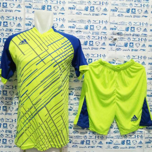Baju Kaos Futsal Jersey Bola Setelan Futsal Adidas OX
Stabilo Biru