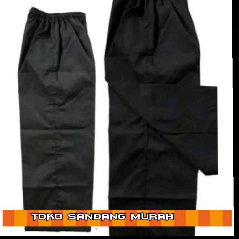 NLA.02Jl22pCelana Silat Hitam Panjang Kombor + Tali Warok - Celana Silat PSHT -