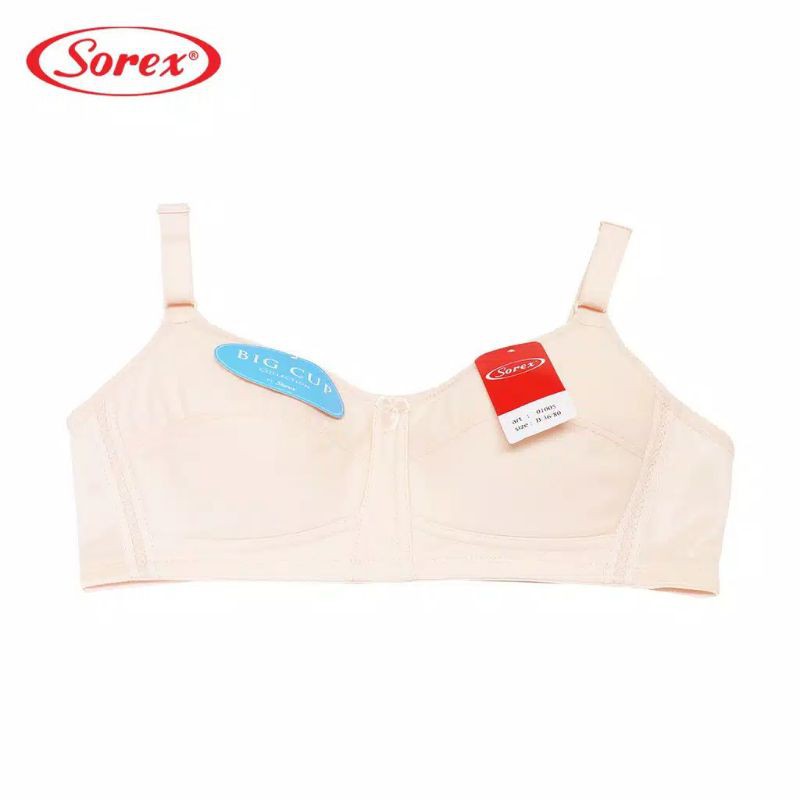 SOREX  Bra BIG CUP Polos 01005 Bra Busa Tipis Tanpa Kawat