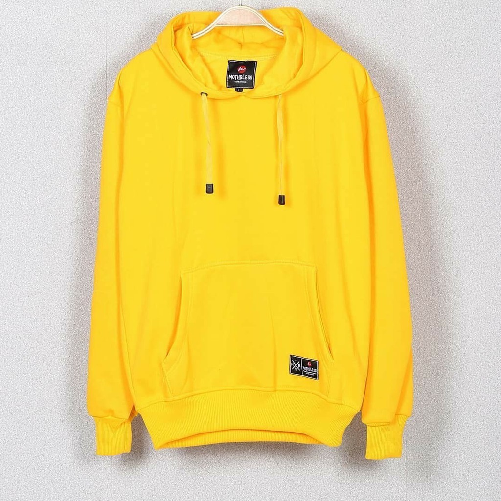 Jaket Hoodie OBLONG – Yellow Edition Trendy Casual  Unisex Good Brand Quality Stylish