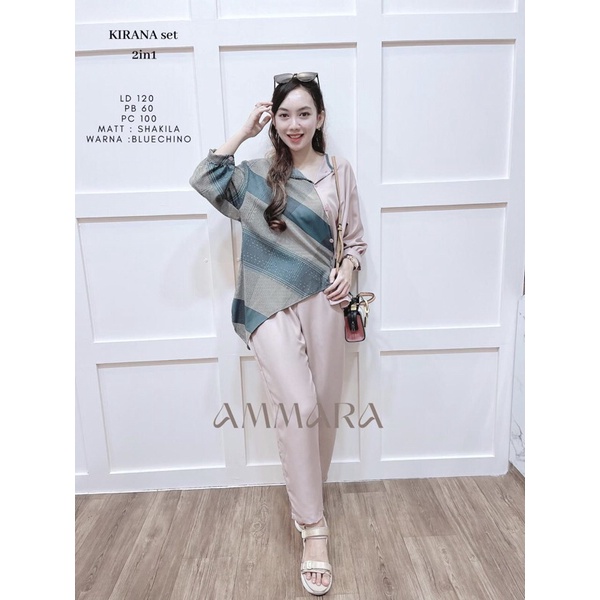 oneset kirana by ammara set kombinasi kotak