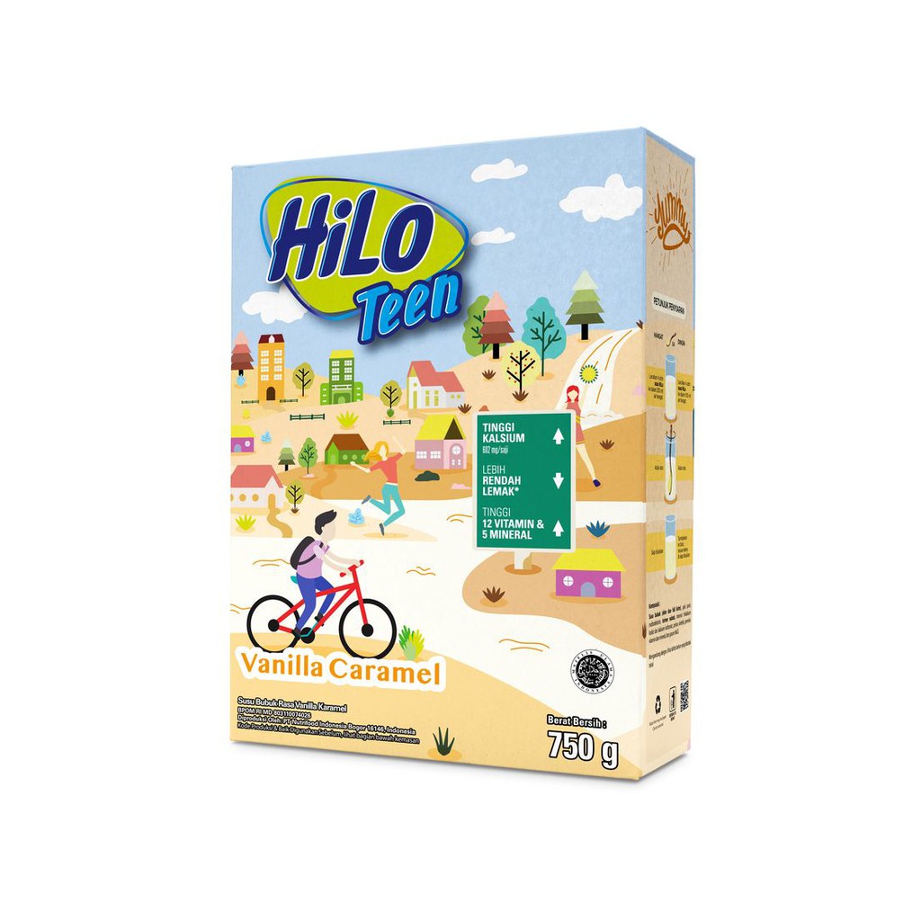 Hilo Teen Vanilla Caramel 250gr