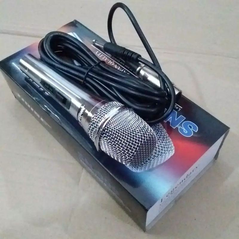 RECOMENDED - NOISE Microphone SN-909 mic Kabel - Mic Karaoke NOISE SN 909 - Mic Kabel NOISE SN909 [ BISA BAYAR DITEMPAT ]