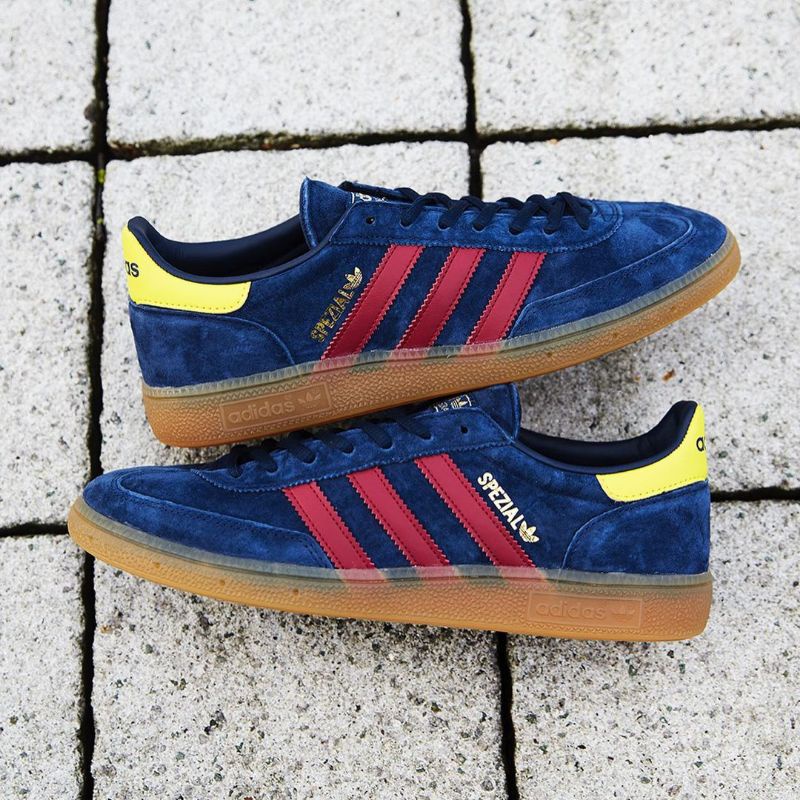 Jual Adidas Spezial Navy Red Yellow Exclusive Original Indonesia|Shopee ...