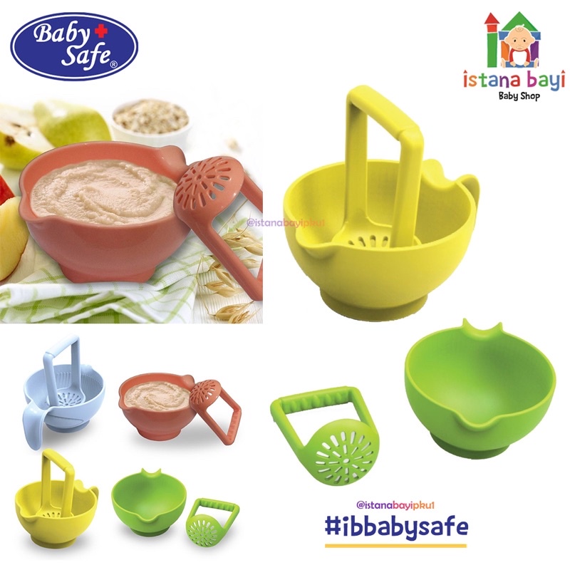 Baby safe Masher Bowl-peralatan mpasi bayi/food maker AP008