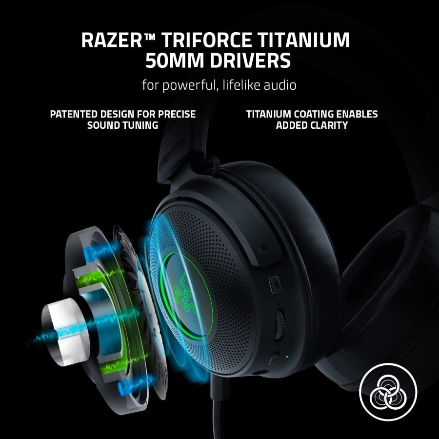 Razer Kraken V3 Pro RGB Wireless Gaming Headset