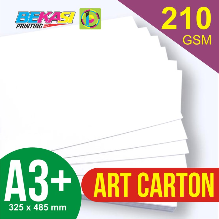 

Order Langsung Kertas Art Carton 210 GSM ukuran A3+ 32,5 x 48,5 cm Diskon