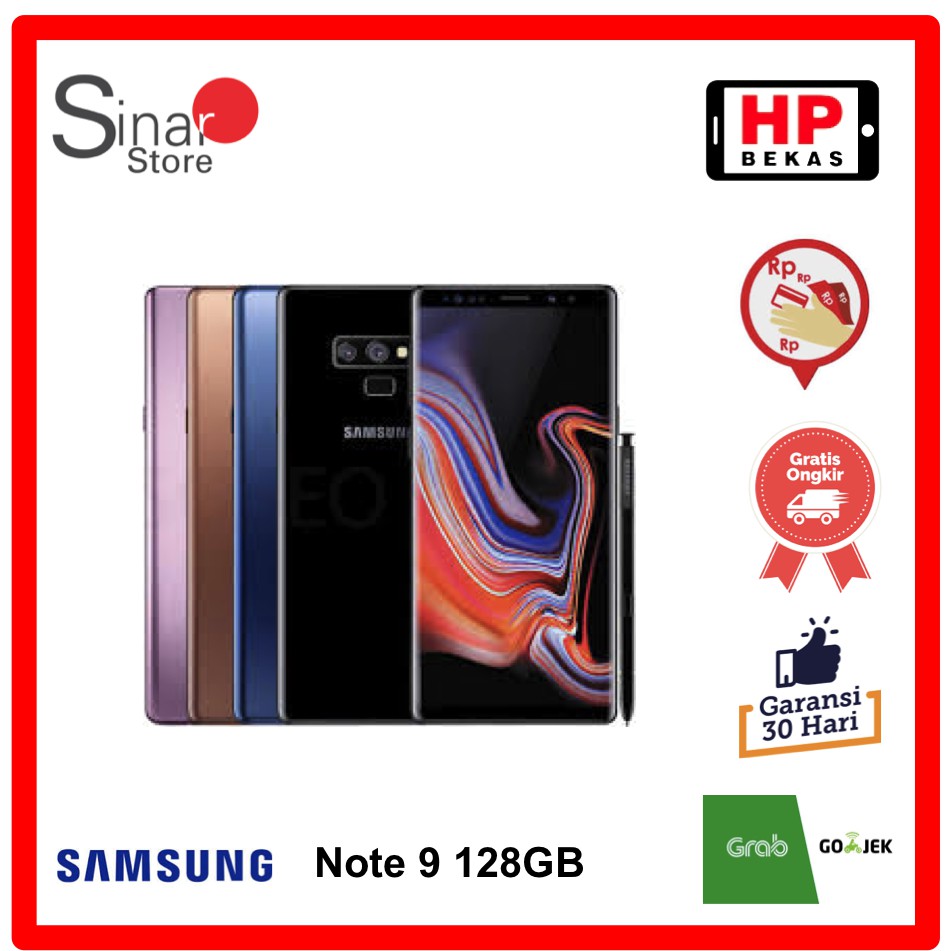 Samsung Galaxy Note 9 128GB Handphone bekas SEIN