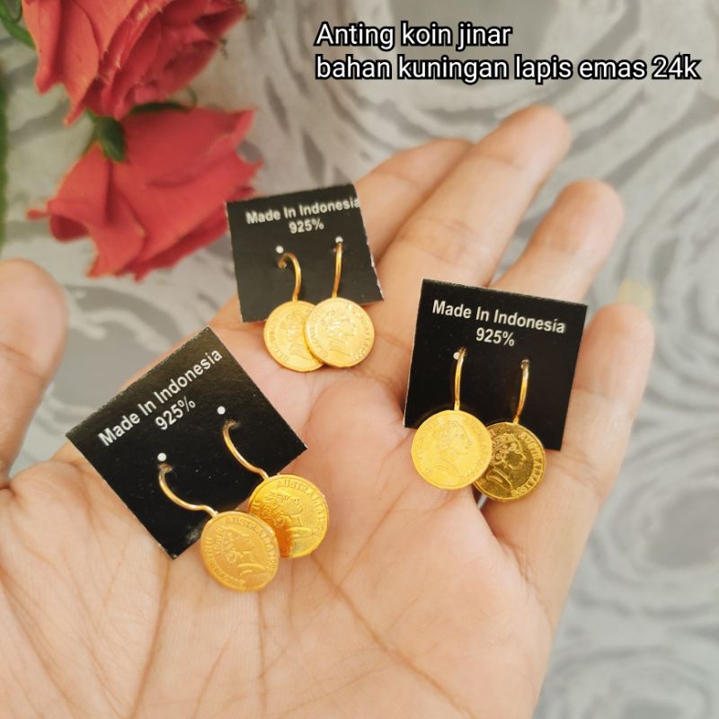 anting koin jinar