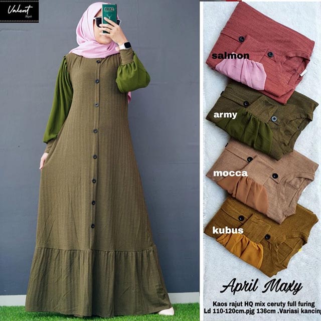 Gamis Jumbo Rumbai/April Maxy/Diana Premium Premium/Baju Terusan Big Size/Busana Muslim Ibu Ibu/Dres