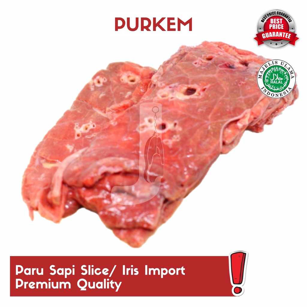 

Paru Sapi Slice/ Iris Import Premium Quality - Puri kembangan