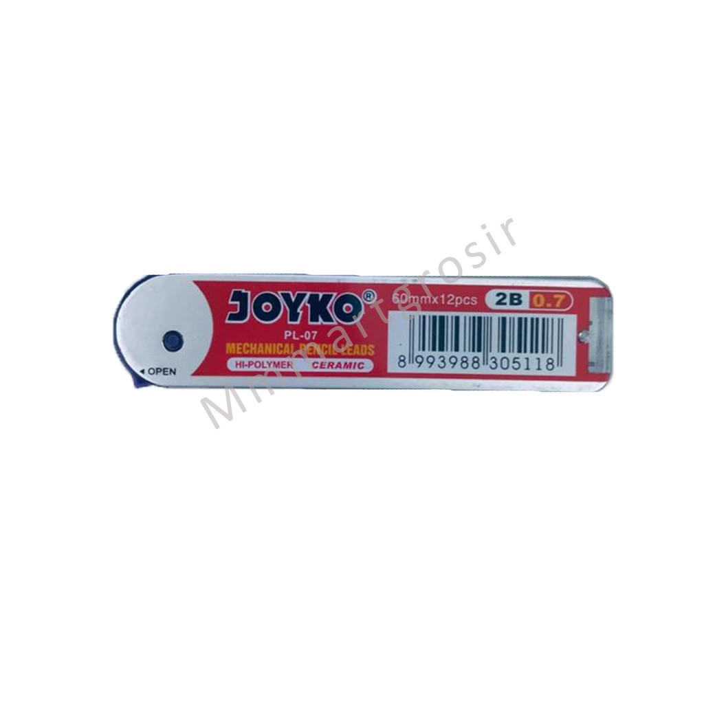 Joyko / Mechanical Pencil Leads / Isian Pensil / 60mm x 12pcs /PL-07