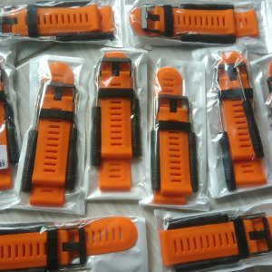 Strap For Garmin Fenix 3 Fenix3 HR Fenix 5X Warna Oren Berkualitas