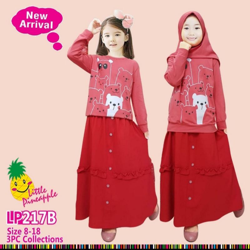 SETELAN ROK MUSLIM ANAK PEREMPUAN