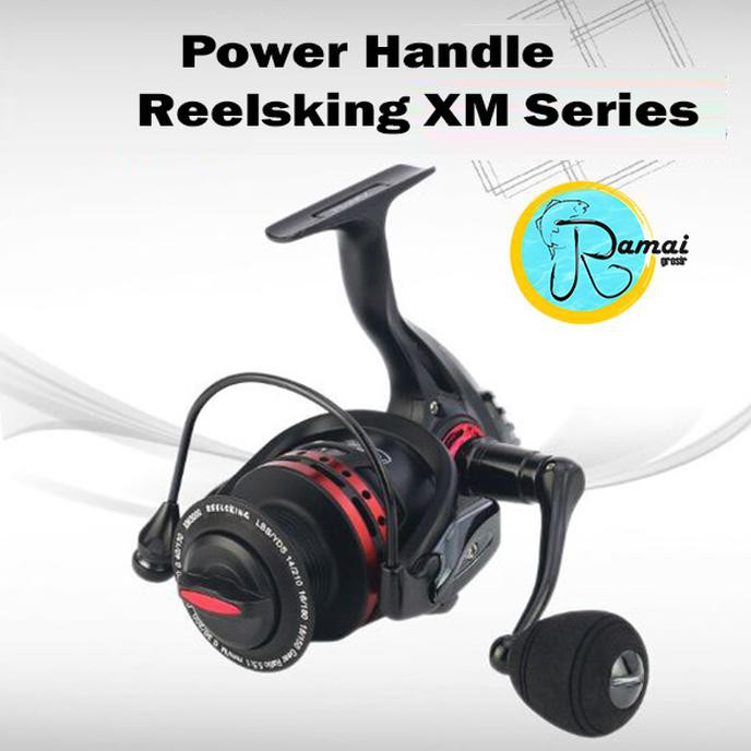 REEL POWER HANDLE ONE WAY SPOOL HANDLE METAL REELSKING XM 5000 SERIES - XM1000