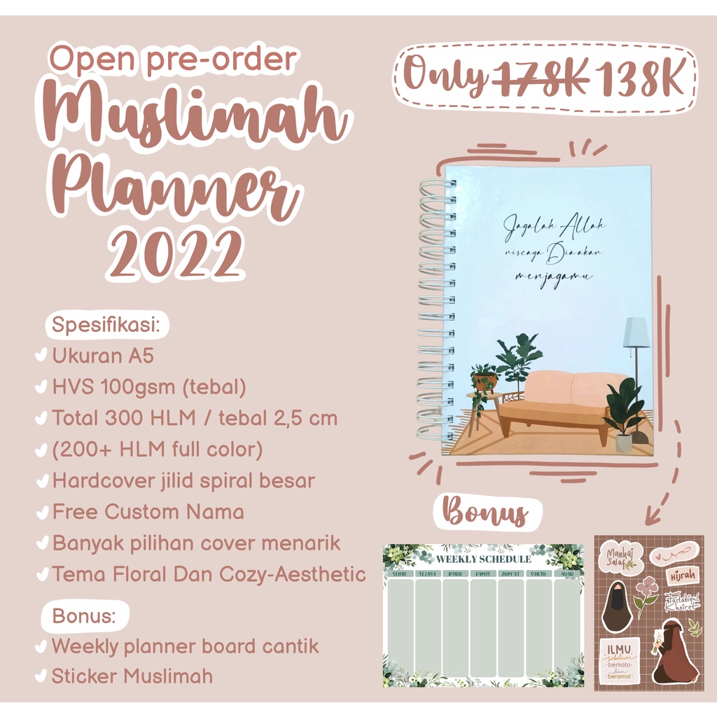 

Muslimah Planner 2022