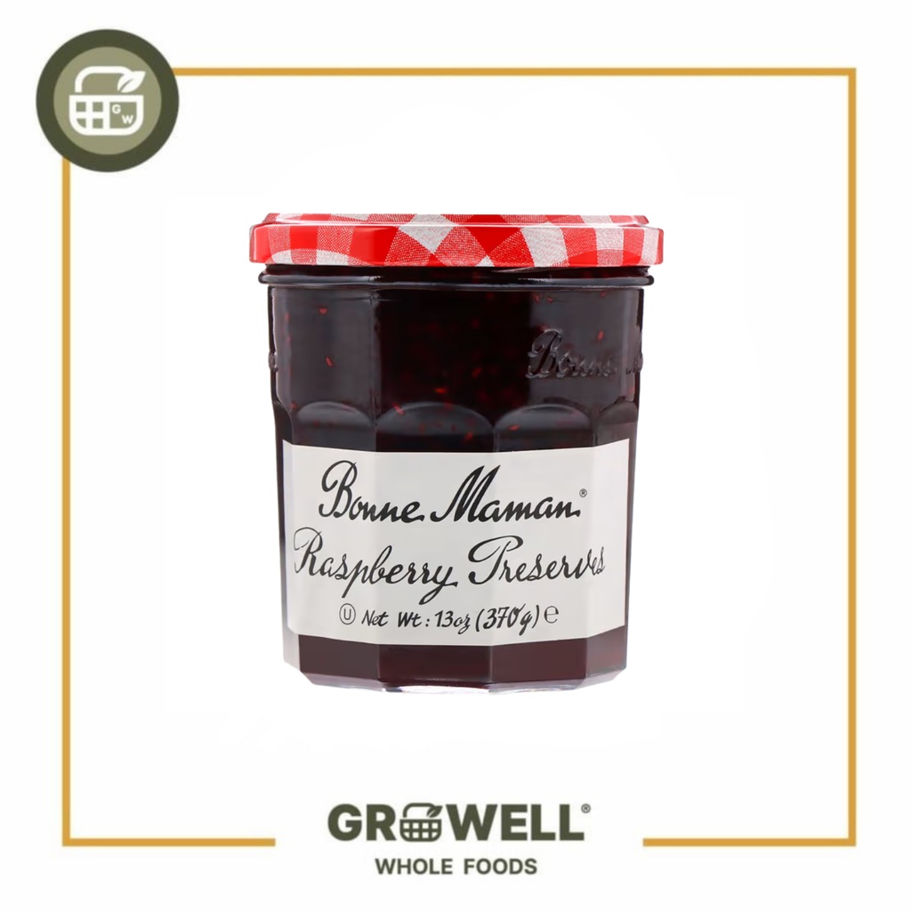 

BONNE MAMAN JAM RASPBERRY 370 GR JAR