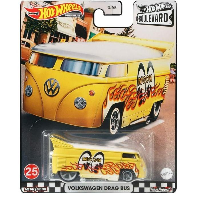 Volkswagen VW Drag Bus Mooneyes Hot Wheels Boulevard Premium 2021