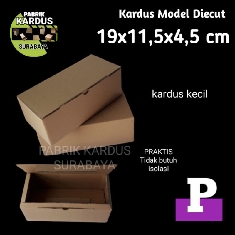 

KARDUS P COKLAT 19x11.5x4.5cm KARTON BOX KOTAK HP AKSESORIS PACKING