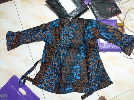 Atasan Batik Dolby Dolbi Dobby Doby Tenun Sutra Tulis Halus Katun Atbm