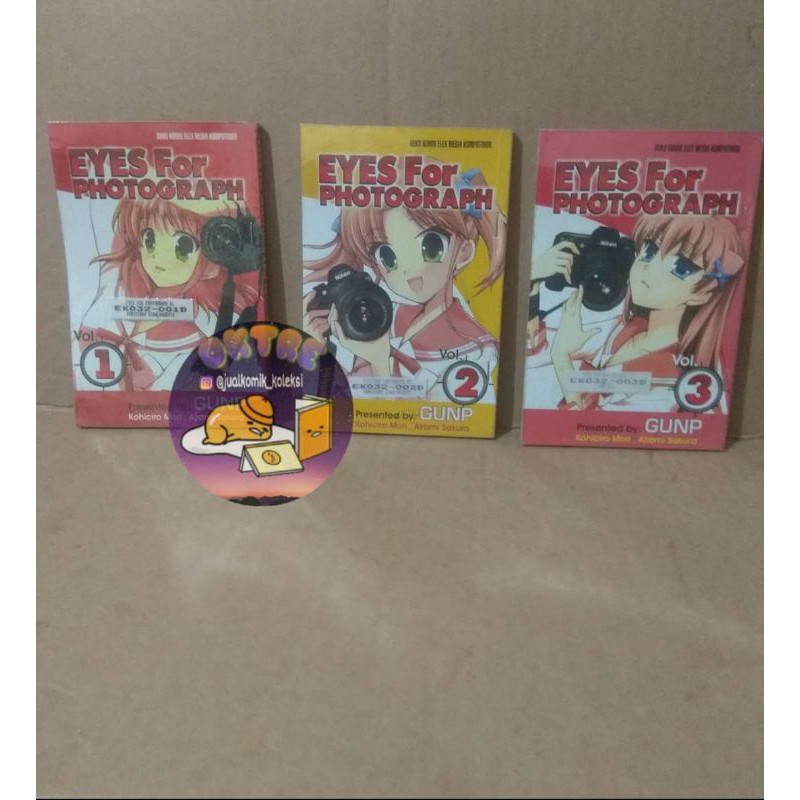 Komik Eyes for Photograph by Kohiciro Mori & Akami Sakura