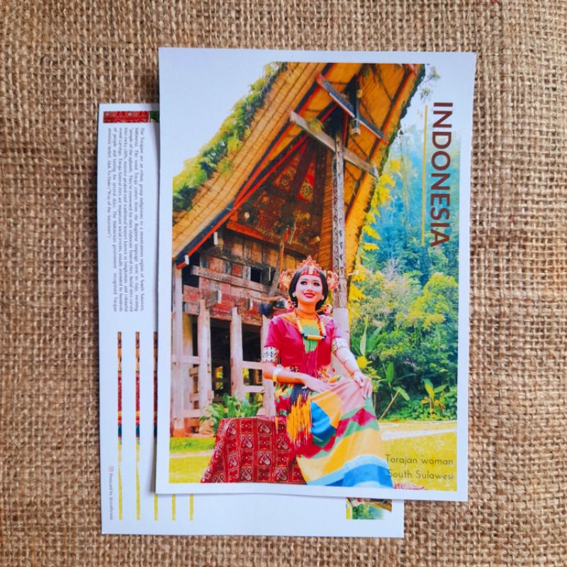 

Kartu Pos / Postcard / Postcrossing Indonesia - Suku Toraja