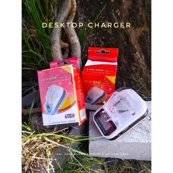Desktop Charger LED/ Charger Baterai