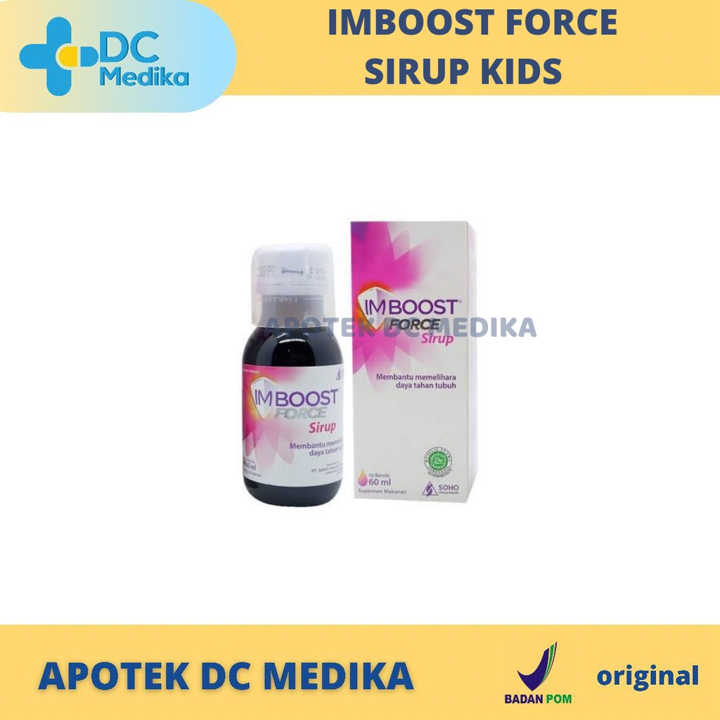 IMBOOST FORCE KIDS SIRUP 60 ML / MULTIVITAMIN ANAK