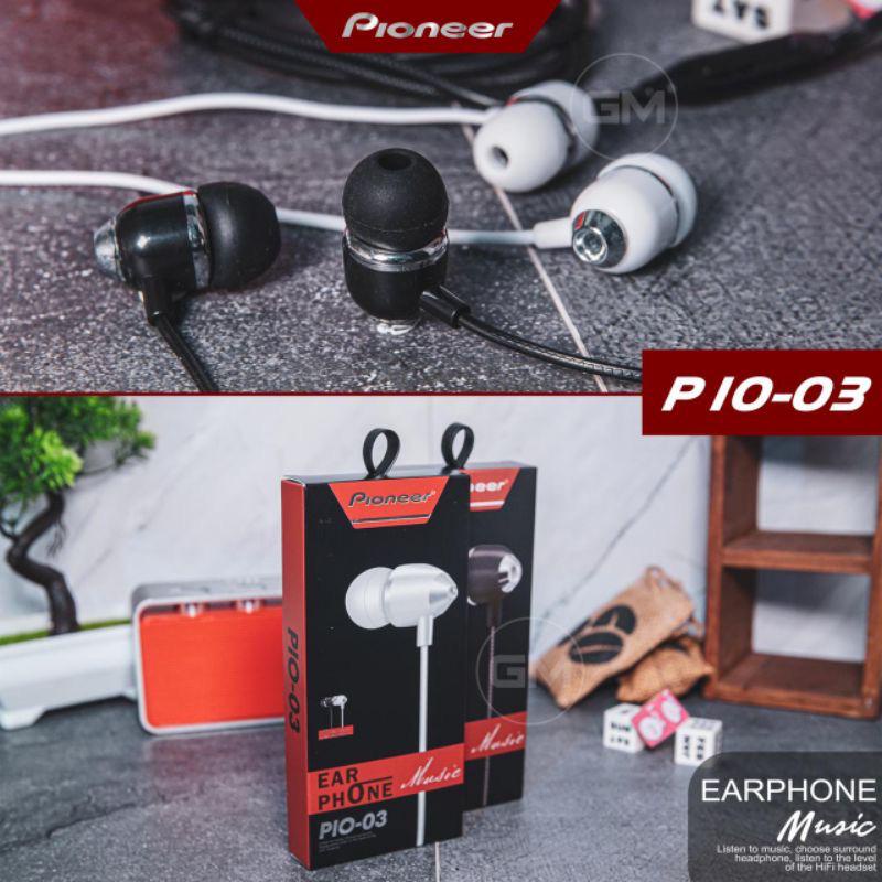 Hf Handsfree Headset PIONEER P10-03 Bass+++