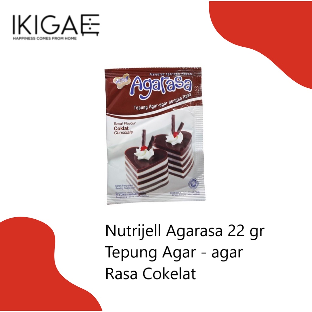 NUTRIJELL AGARASA TEPUNG INSTANT AGAR AGAR DENGAN RASA