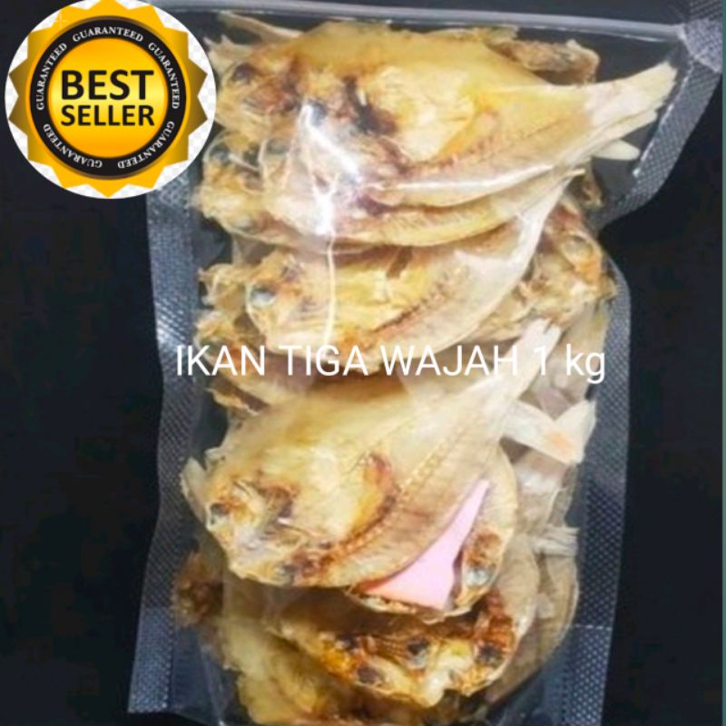 

IKAN ASIN BELAH / IKAN ASIN TIGA WAJA BERAT 300 GRAM