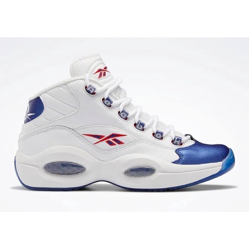 Reebok Question Mid Blue Toe Iverson - 43