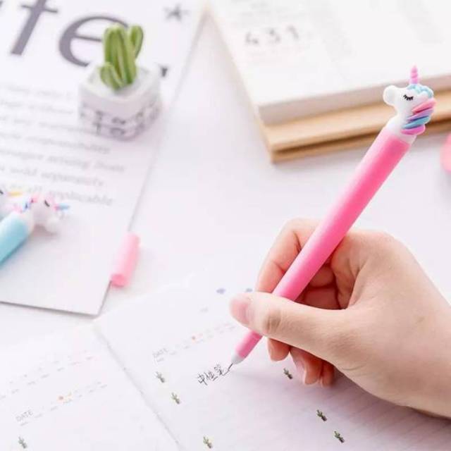 

PULPEN UNICORN ADA LAMPU UNICORN GEL PEN PENA KUDA UNICORN BAGUS MURAH