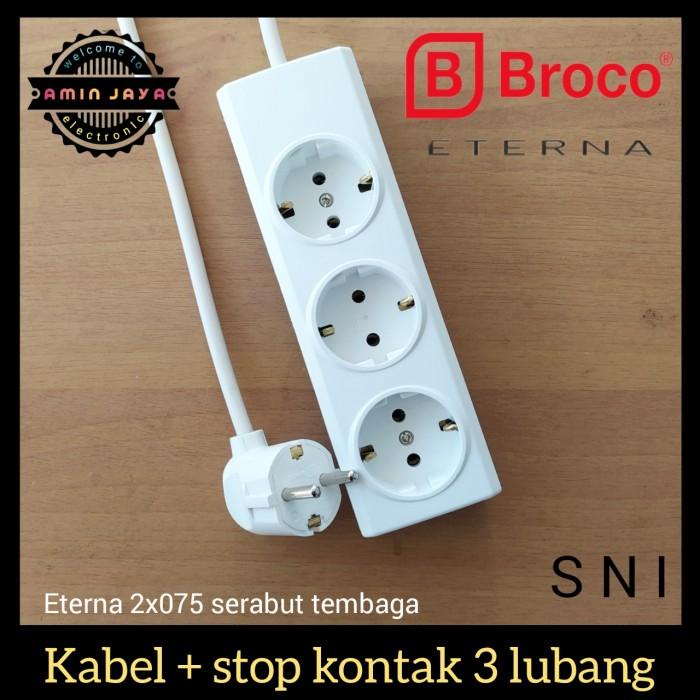 Kabel Sambungan Listrik/Kabel Extension Listrik Sni Eterna + Broco