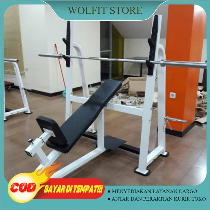 ALAT FITNESS BENCH PRESS INCLINE