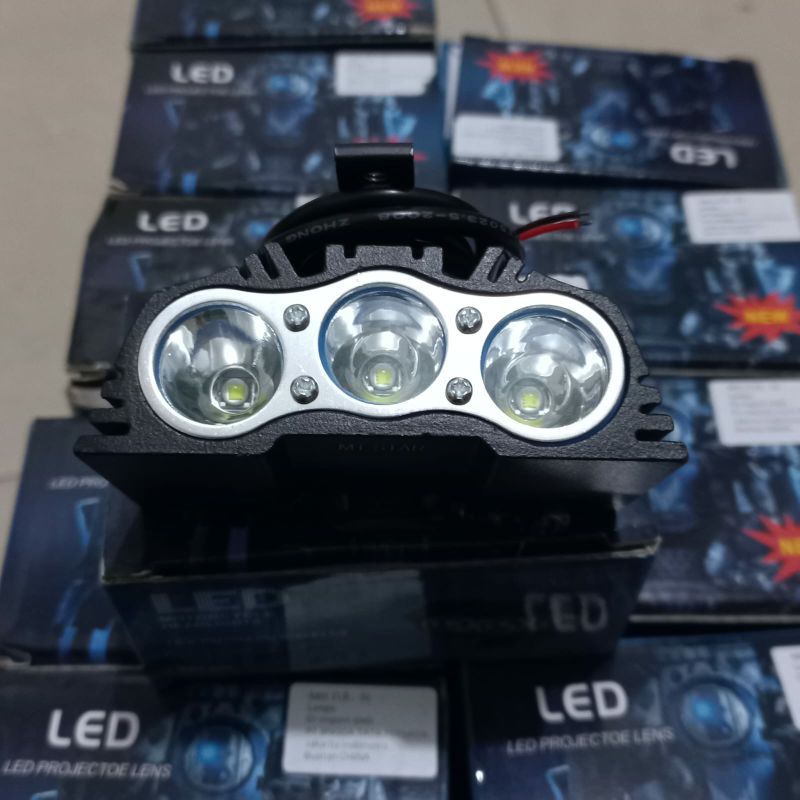 Lampu owl 3 mata LED