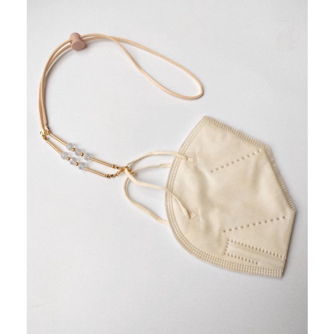 STRAP MASK BAMBU KRISTAL GANTUNGAN MASKER untuk Hijab