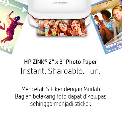 hp sprocket photo printer harga