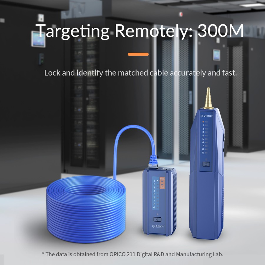 ORICO TXJ006 Multi-functional Wire Tracer Tester Ethernet LAN Cable