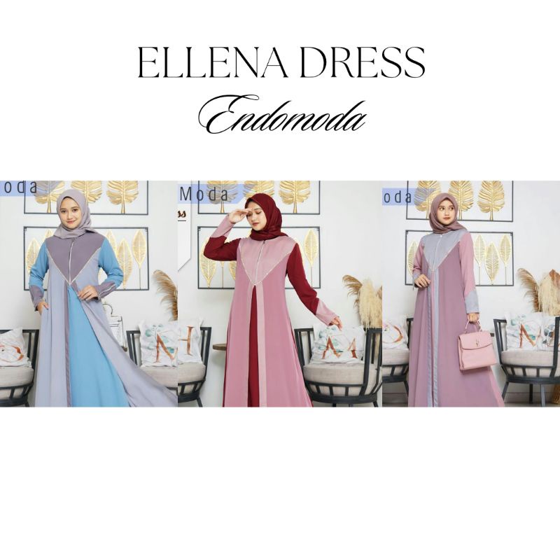 ELLENA DRESS - ENDOMODA