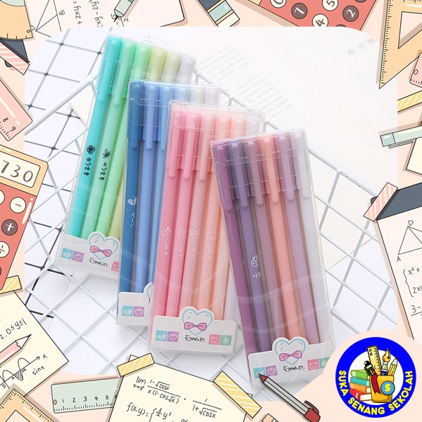 

Berkualitas Pulpen Morandi Set 6Pcs S0205 Terlaris