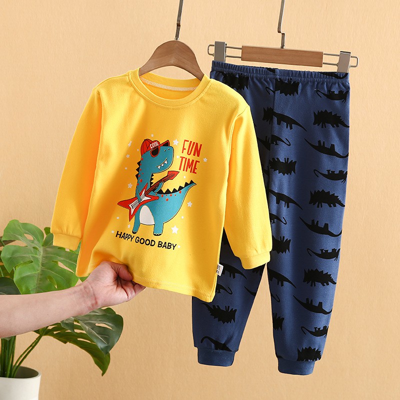 BABY STORE01 - BJD1 SETELAN ANAK 0-4 TAHUN PIJAMA ANAK BAJU ANAK BAJU PANJANG DAN CELANA PANJANG