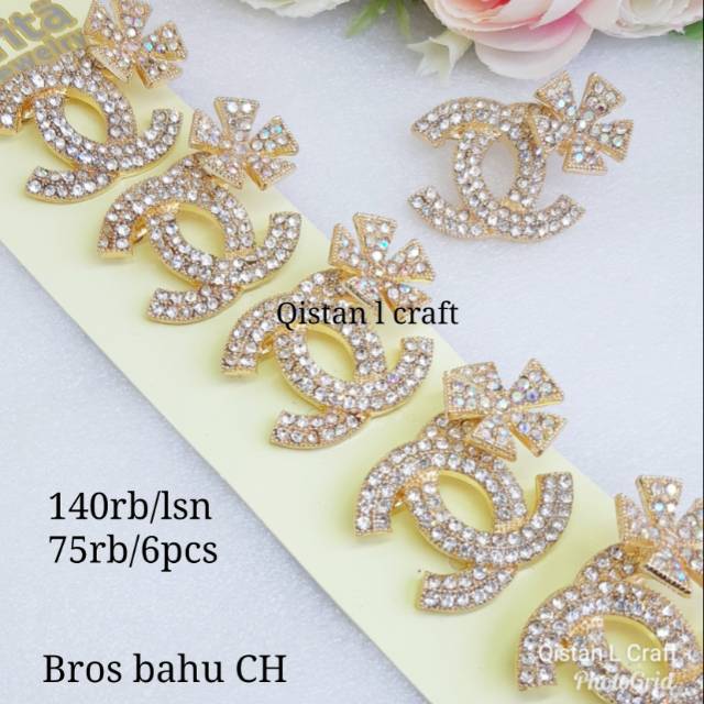 Bros bahu CH mewah premium 6pcs