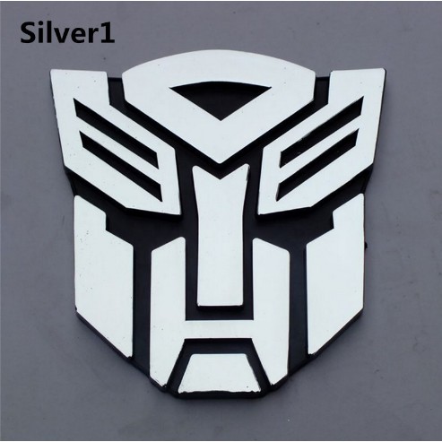 Fad Stiker Emblem Logo ShaKang Transformers 3D Untuk Mobil