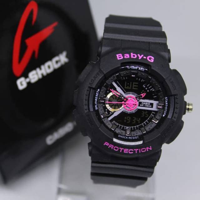 Promo Sale Jam Tangan Wanita Casio Baby-G BGA-110A Strap Rubber