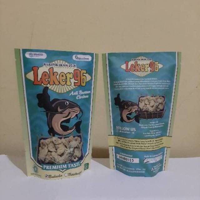 

Keripik ikan lele "Leker96" (100gr)